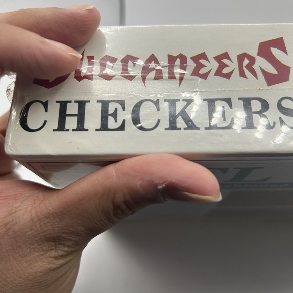 Vintage 1993 NFL Tampa Bay Buccaneers Checkers Board V.S. NFL Opponent USA MADE - Picture 5 of 7